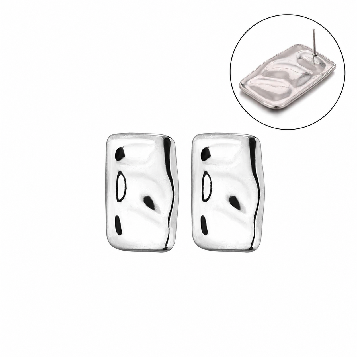 Aretes rectángulo Laila
