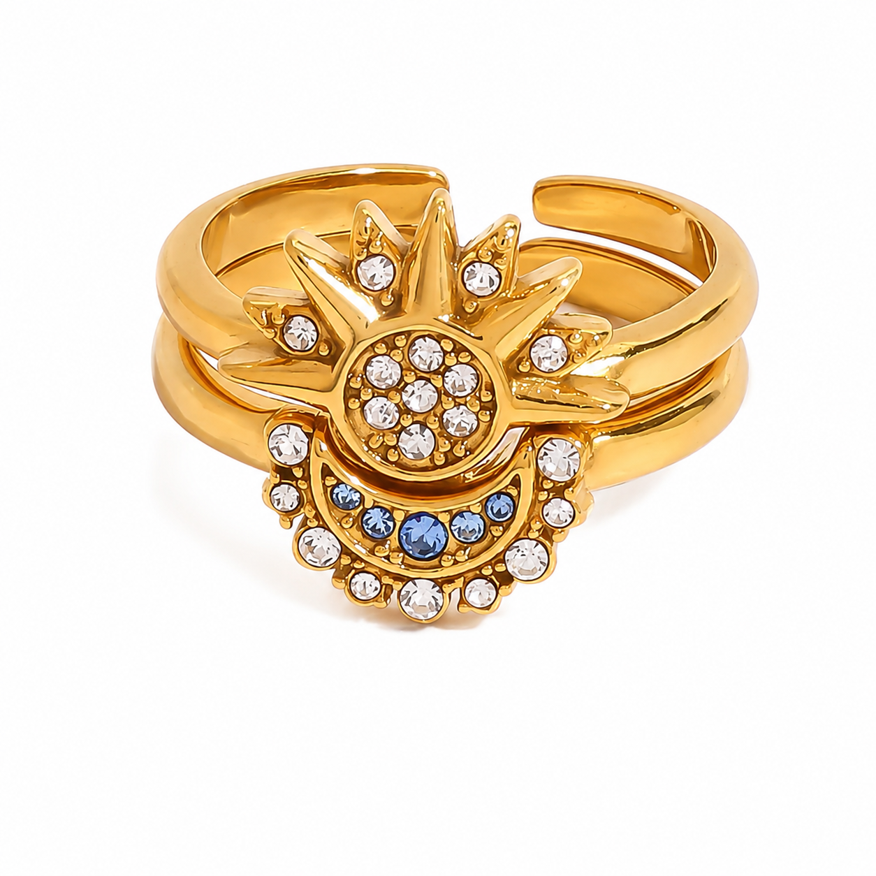 Anillo sol y luna