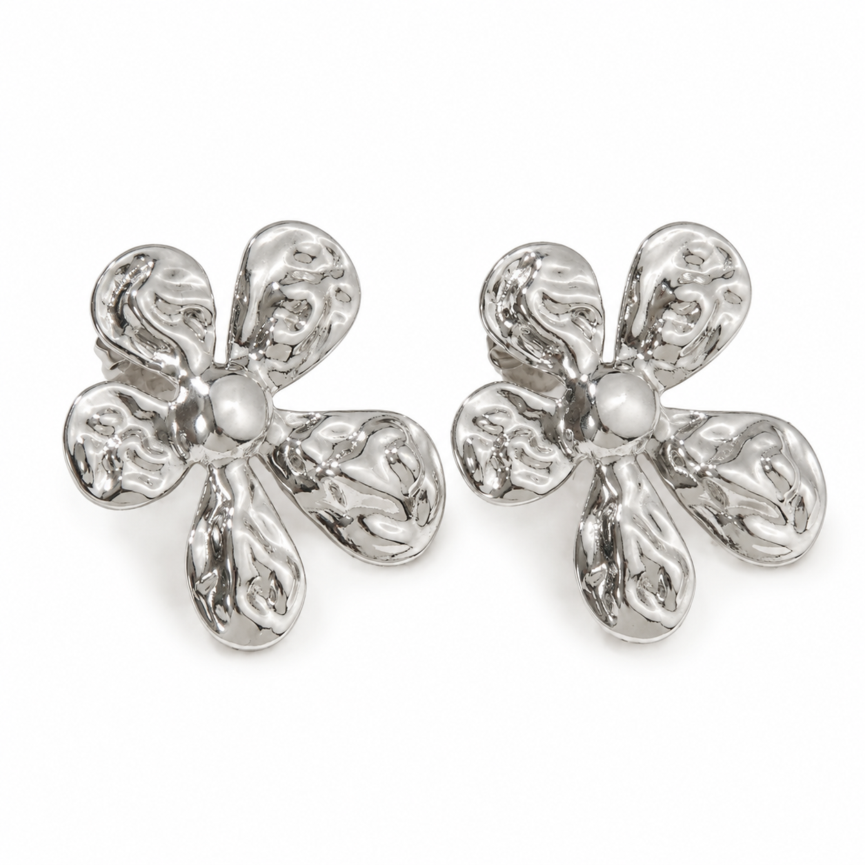 Aretes flor glam