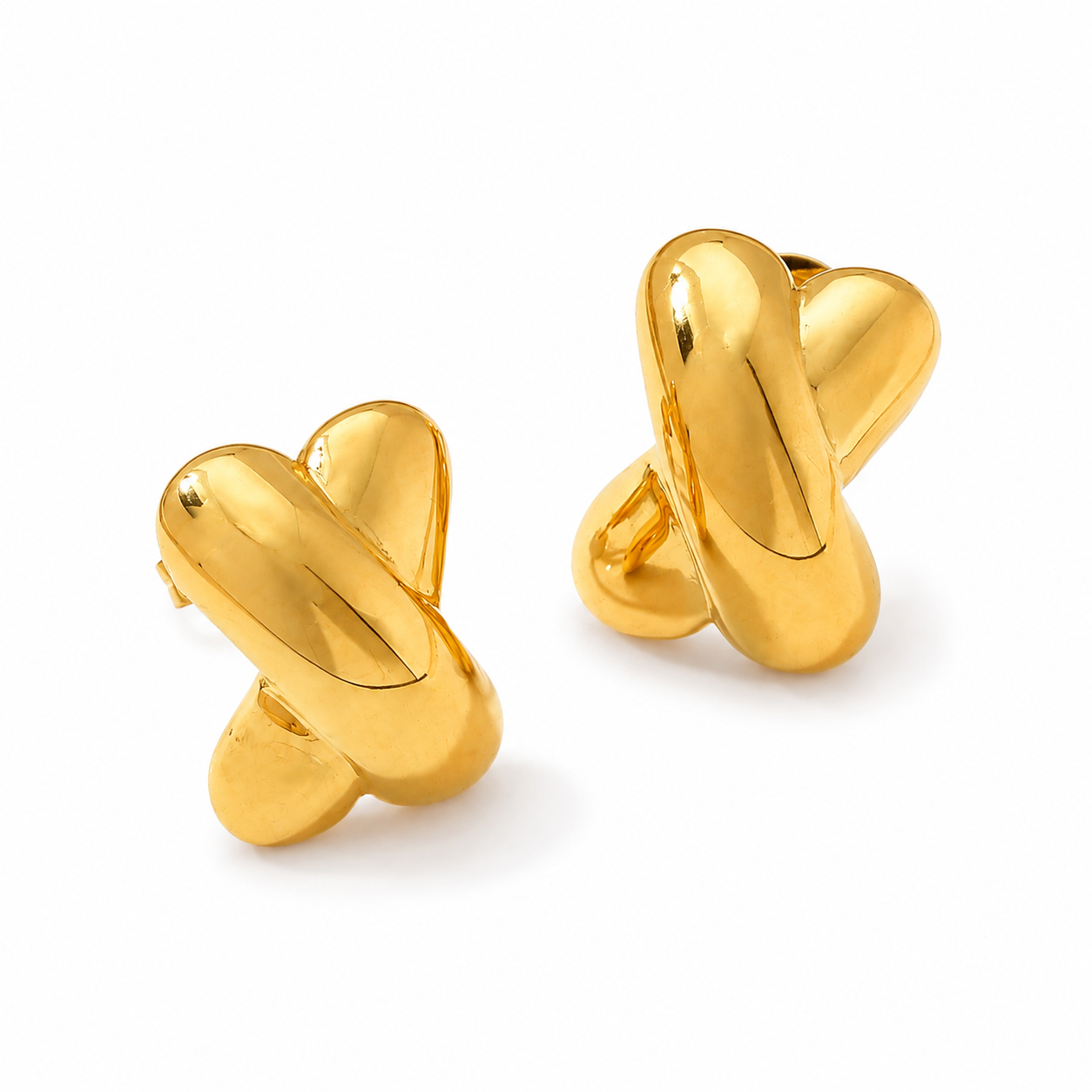Aretes cruz X