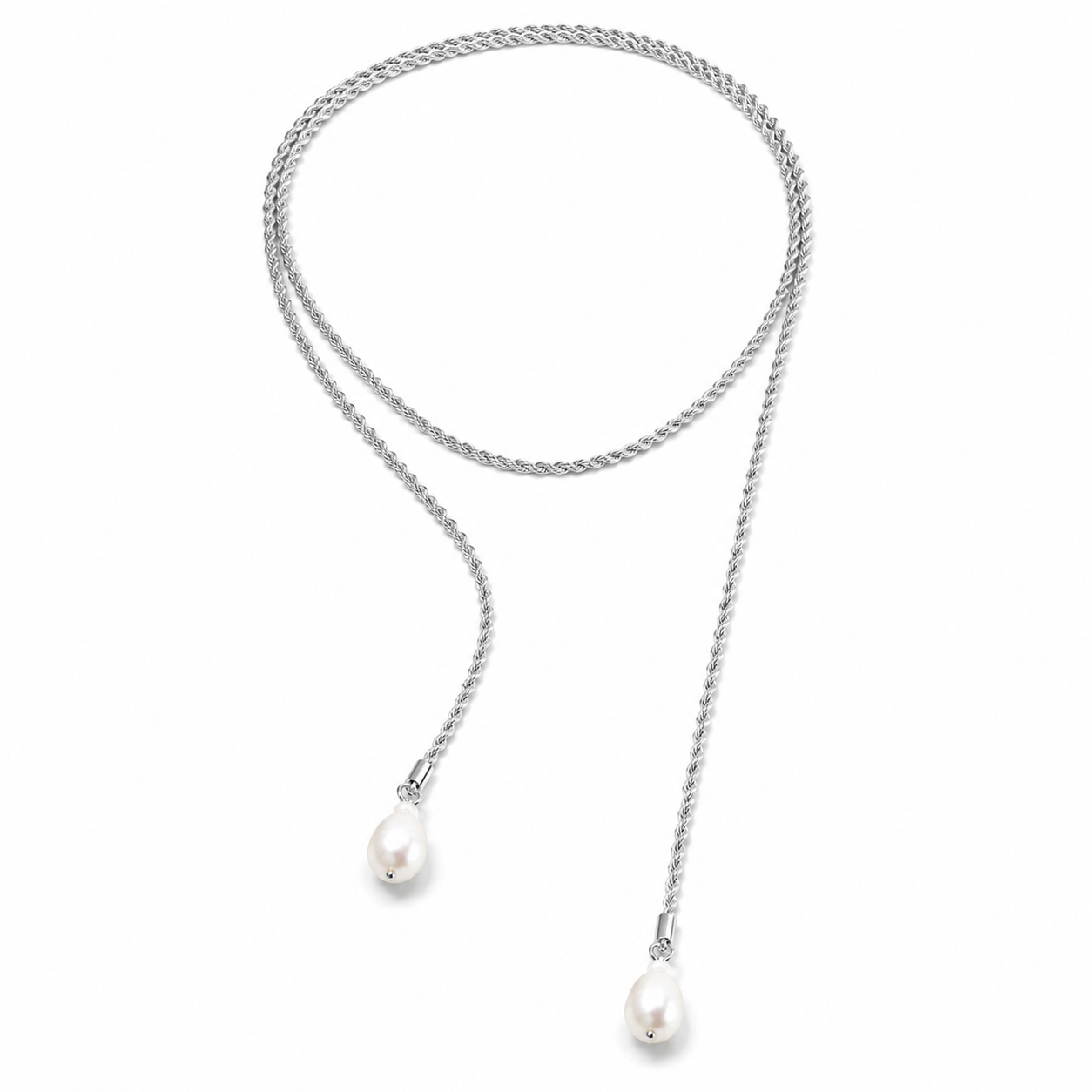Collar largo torzal