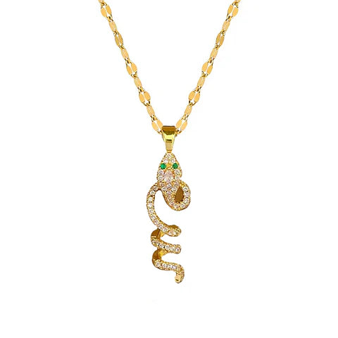 Collar dije serpiente