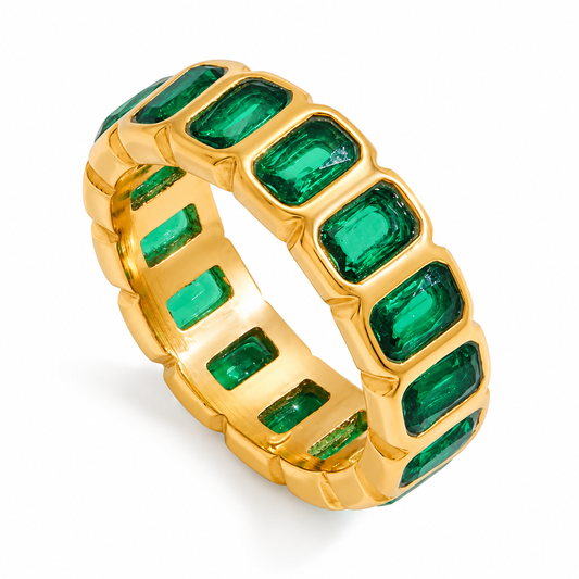 Anillo esmeralda