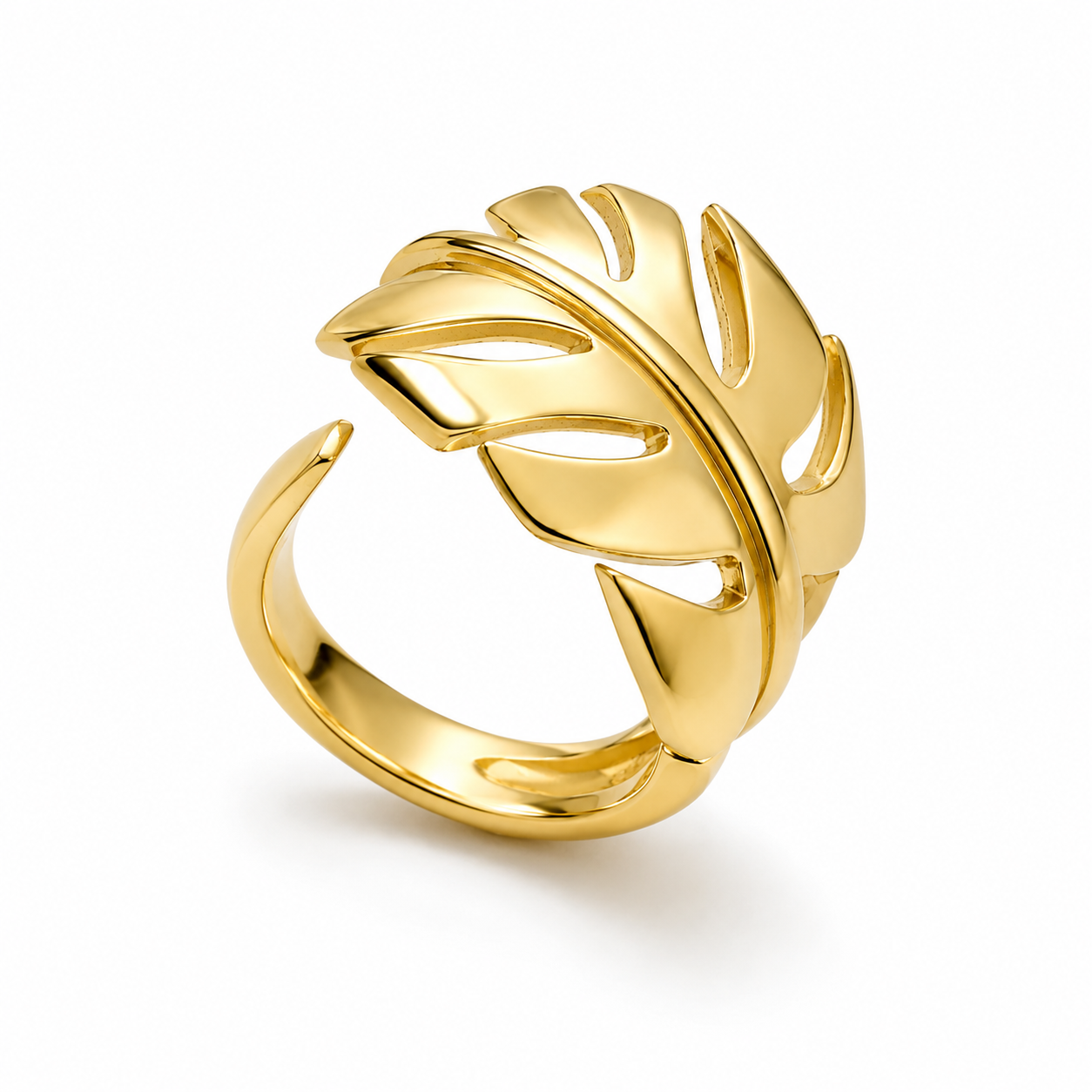 Anillo hoja