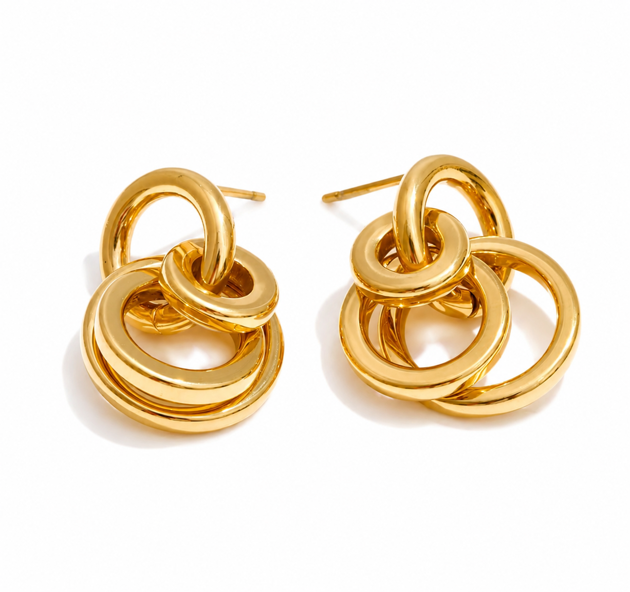 Aretes 3 aros