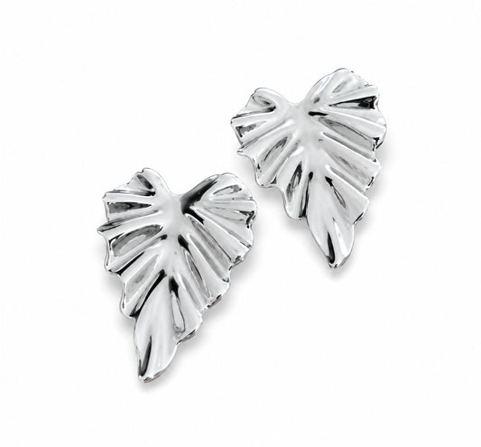 Aretes hoja