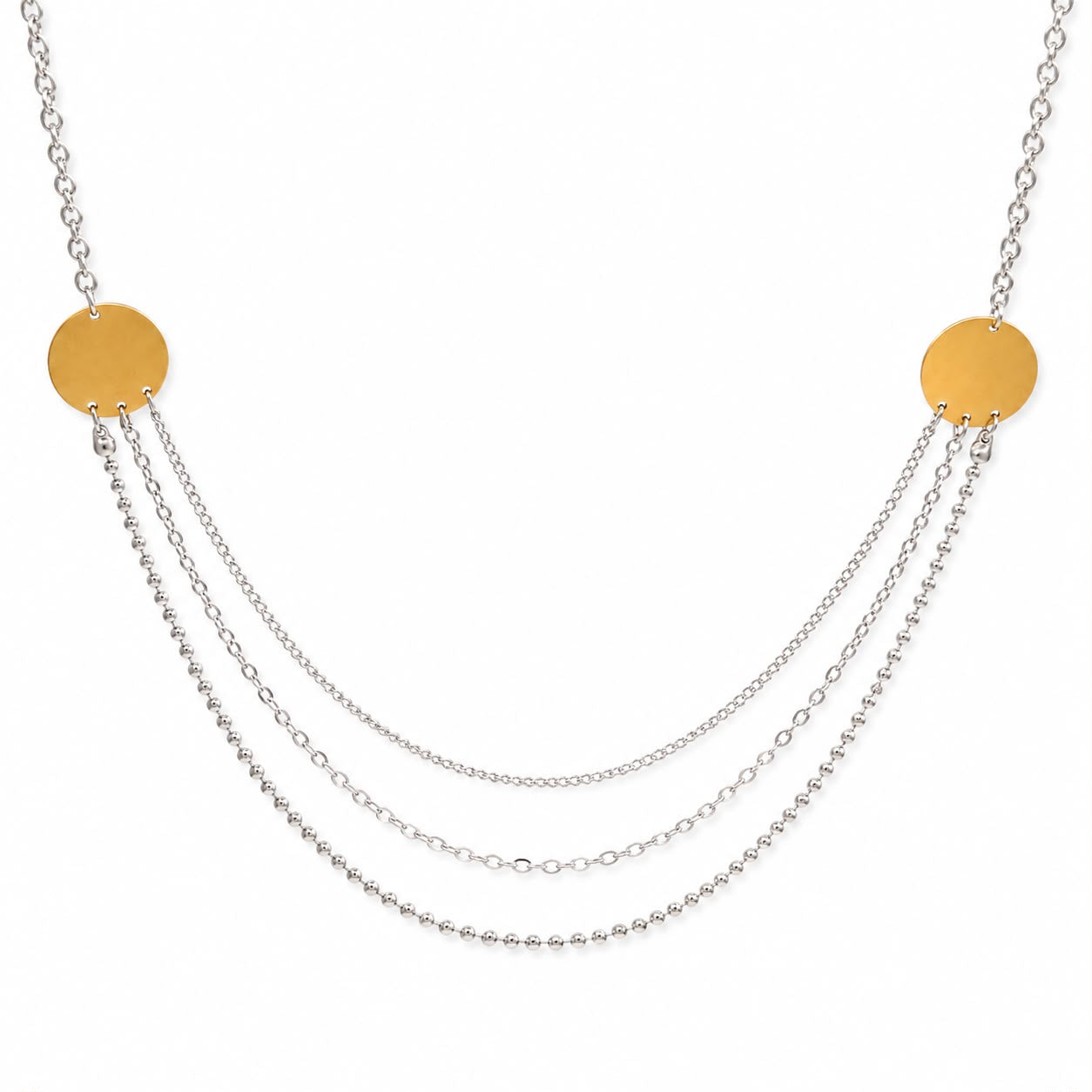 Collar domingo Triple cadena