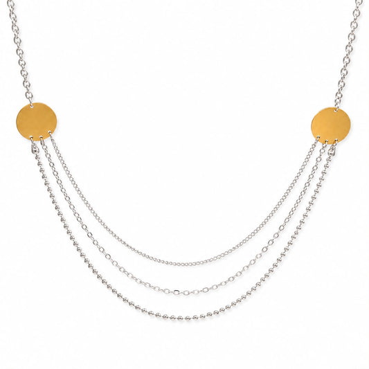 Collar domingo Triple cadena