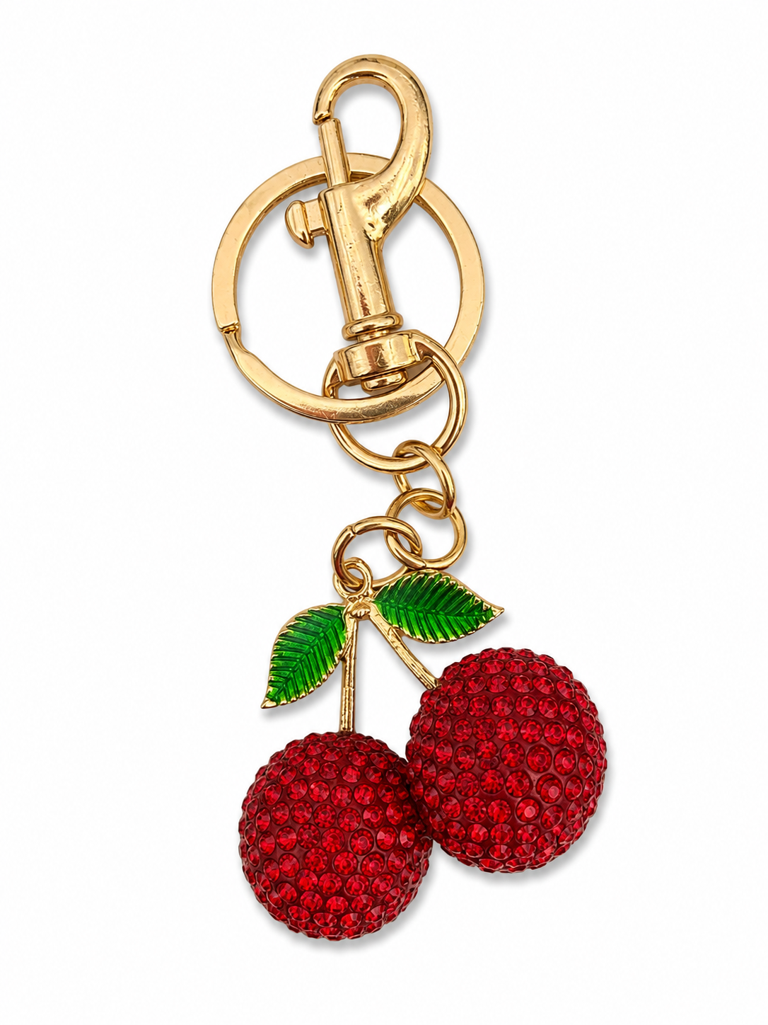 Llavero cereza brillos