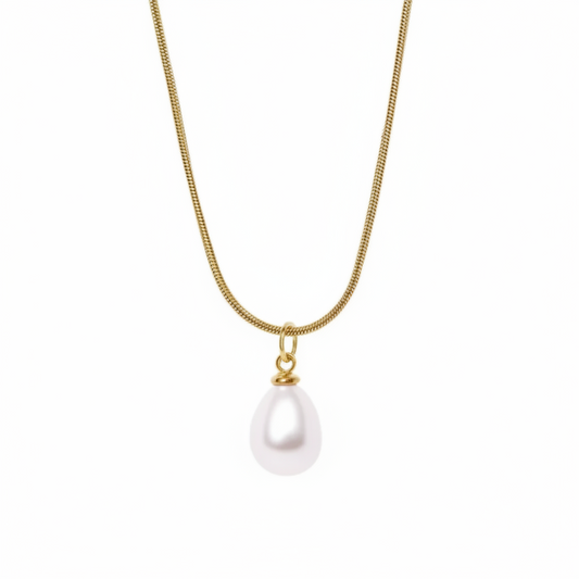 Collar perla gota