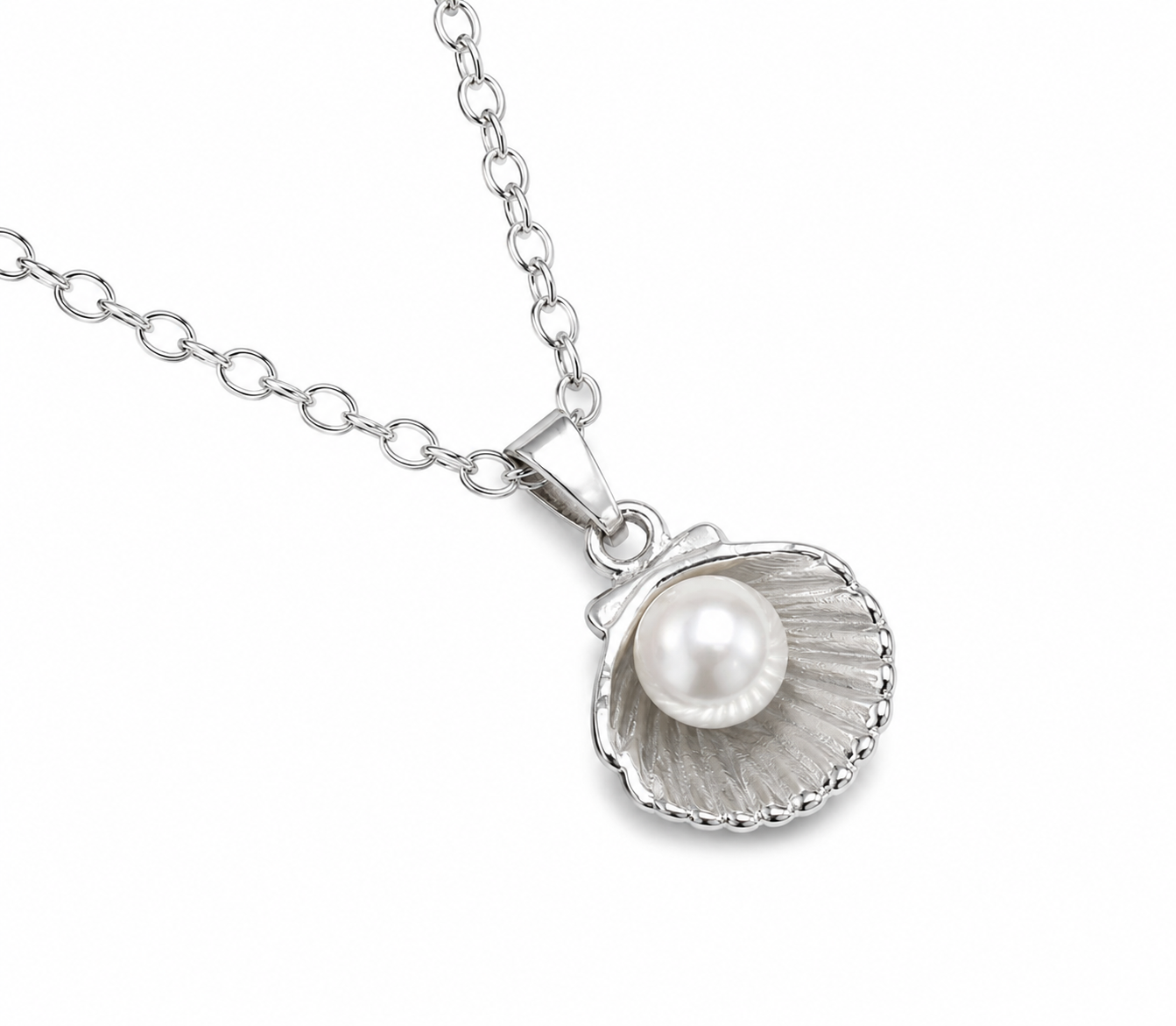 Collar Conchita mini perla