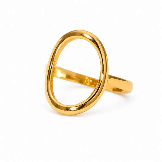 Anillo circulo delgado