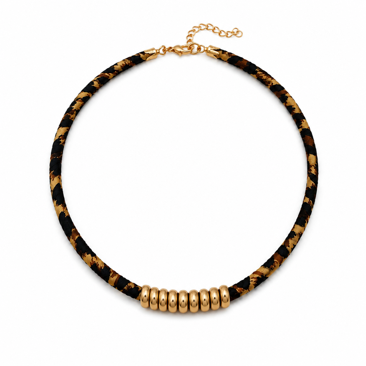 Collar leopardo