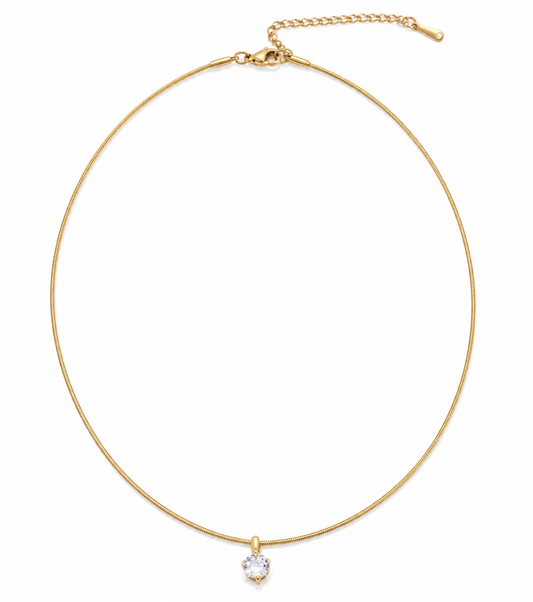 Collar piedra clásico
