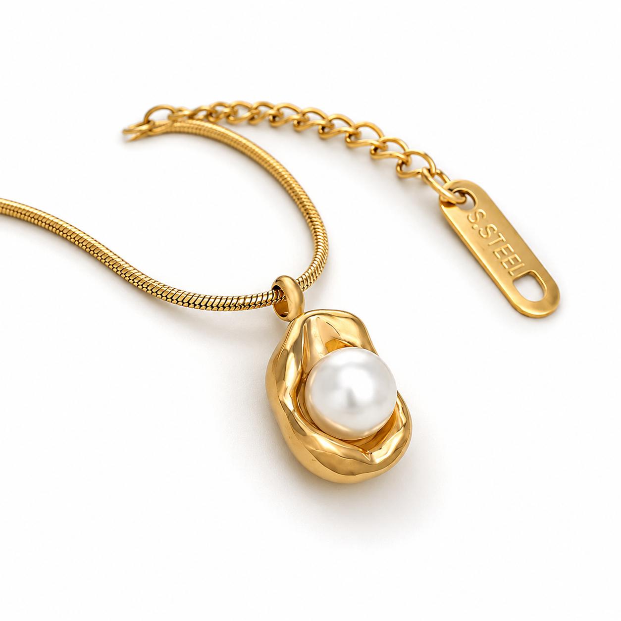 Collar nido perla