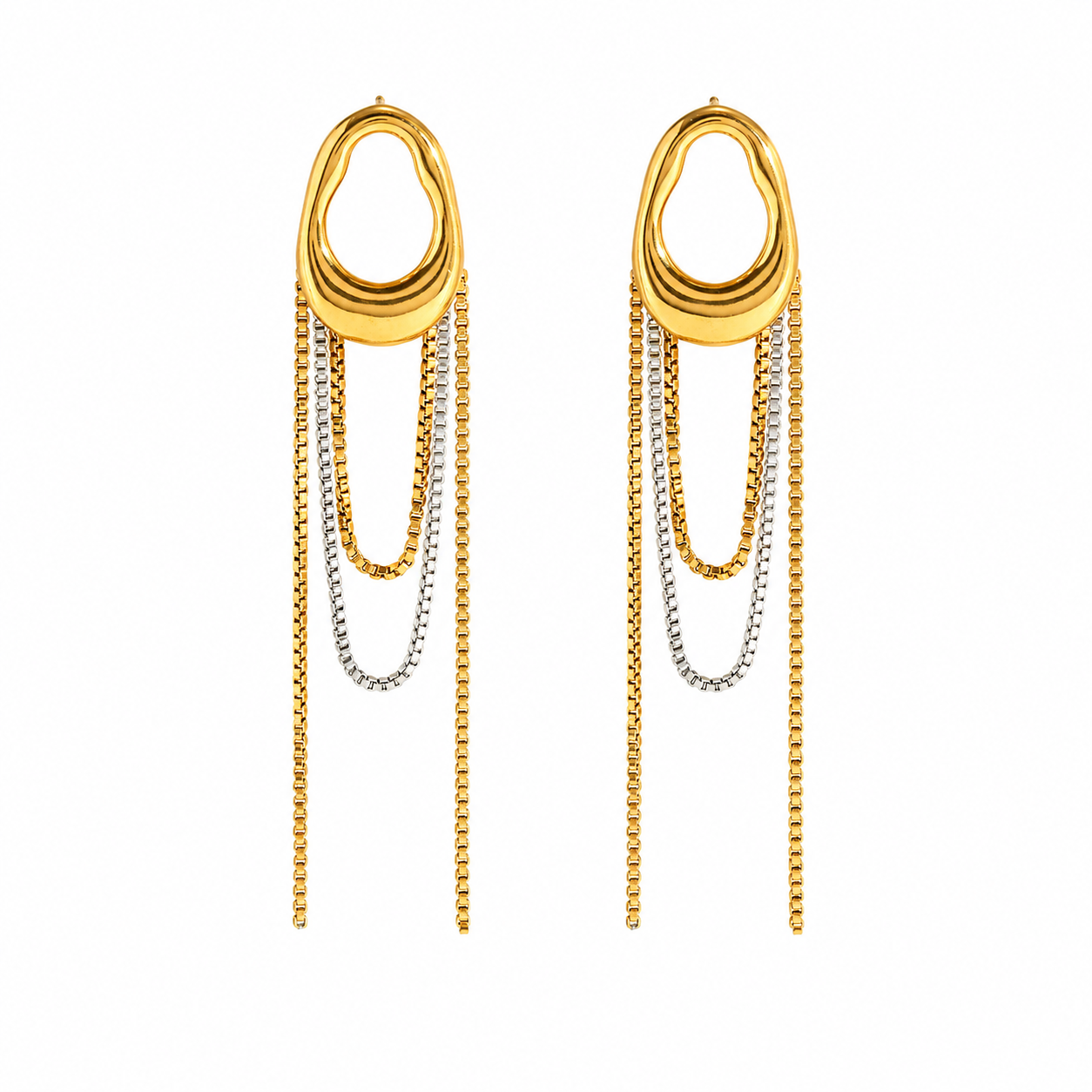 Aretes largos alkara