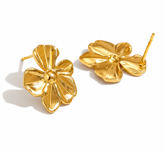 Aretes flores octubre