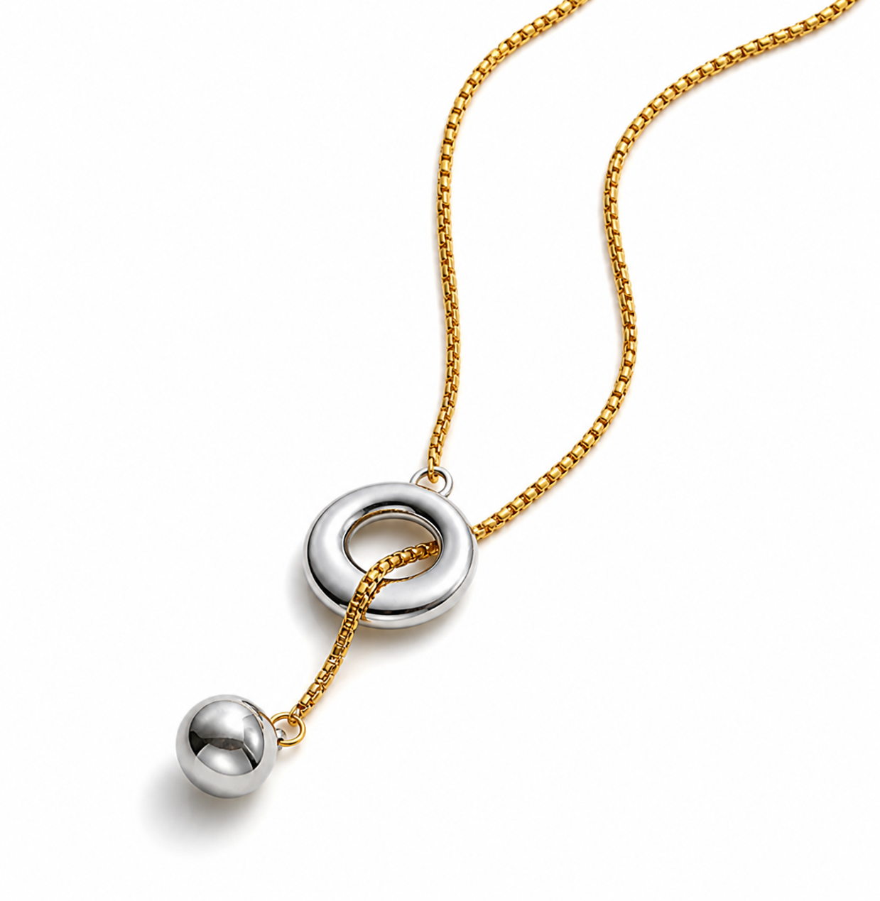 Collar duo largo