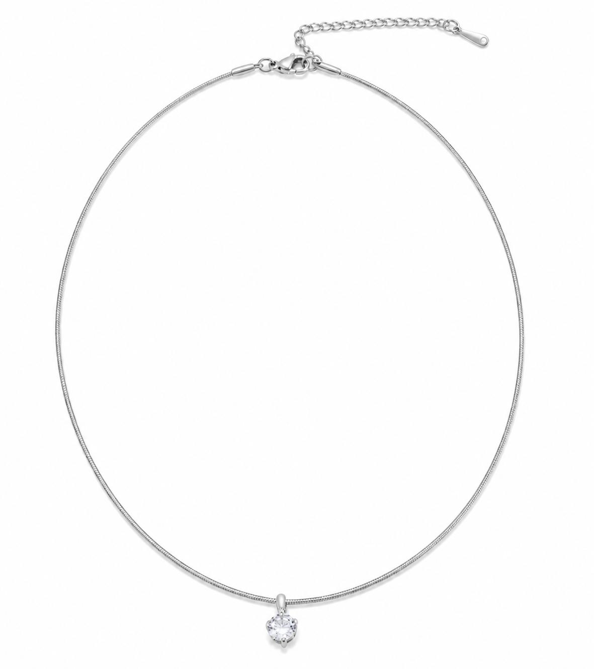 Collar piedra clásico
