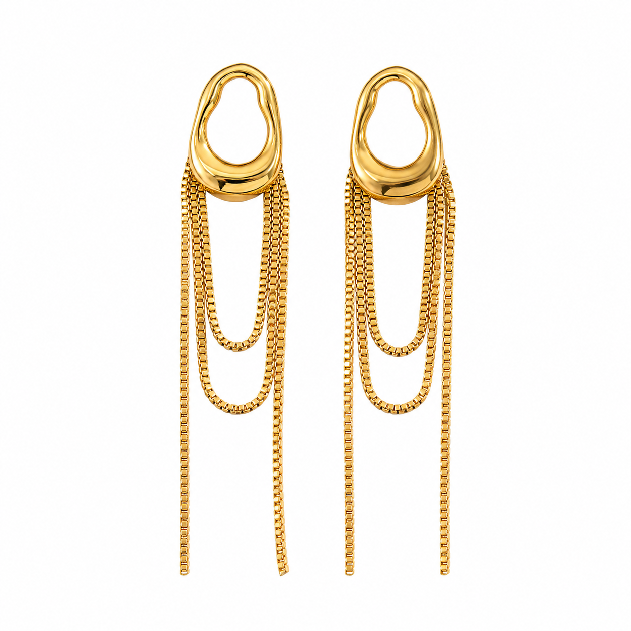 Aretes largos alkara
