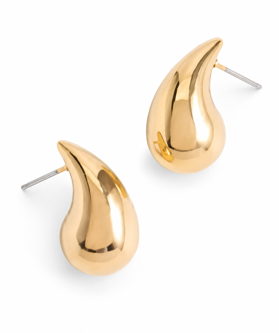 Aretes gota medianos