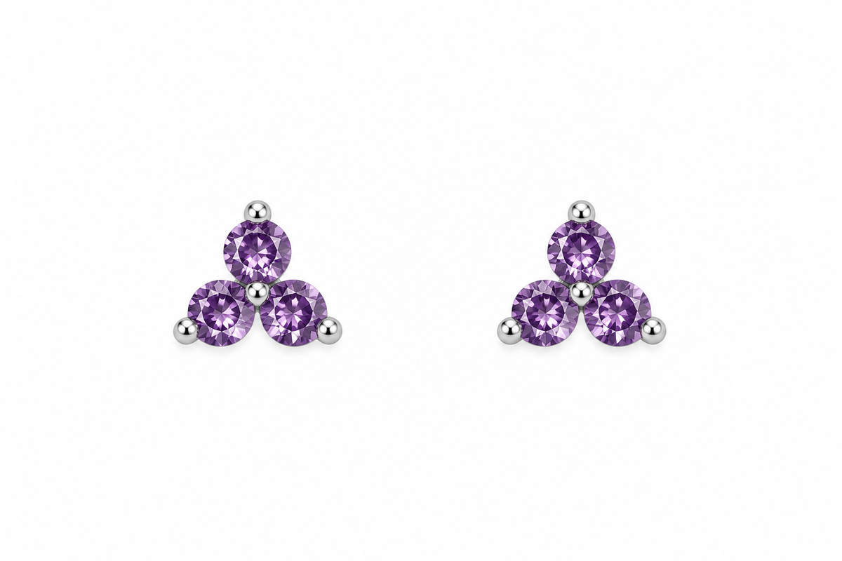 Aretes flor pequeños