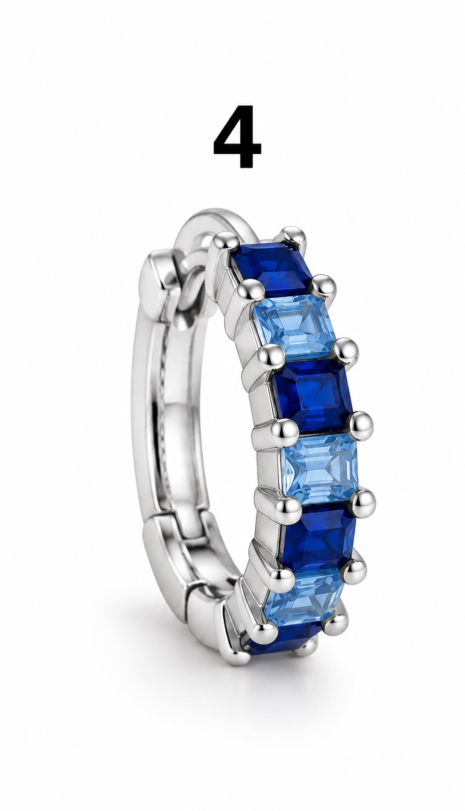 Arracadas azul nuevas