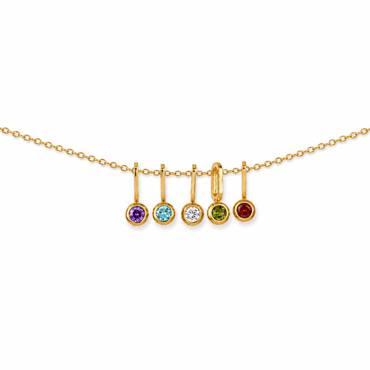 Collar arcoíris