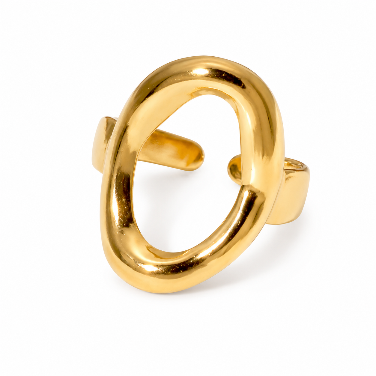 Anillo circulo delgado