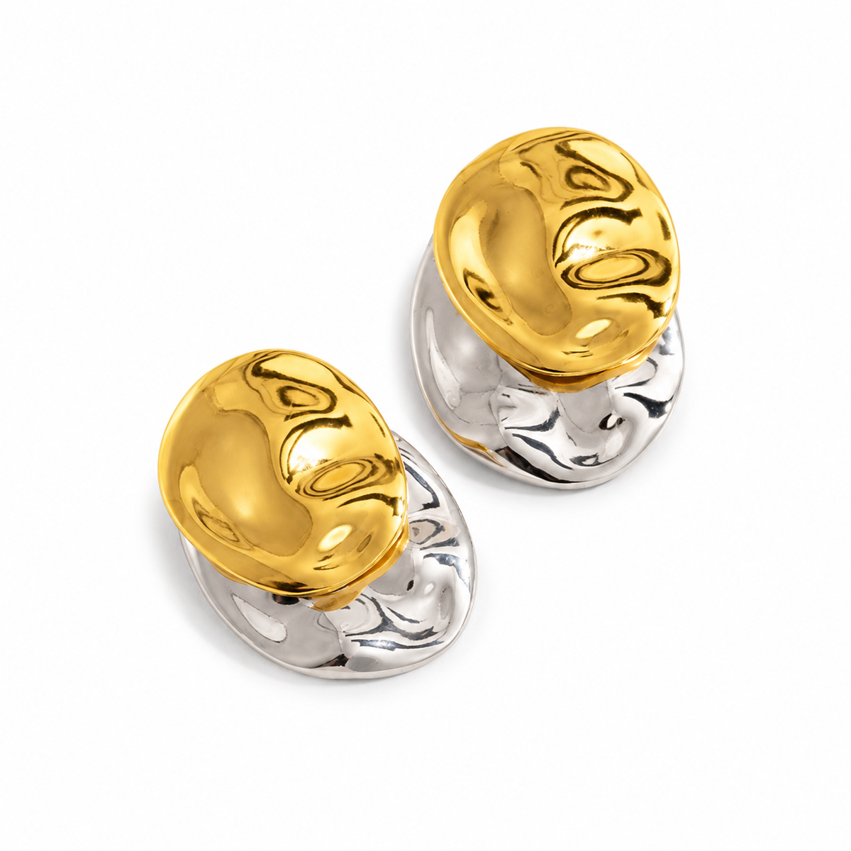 Aretes doble redondo