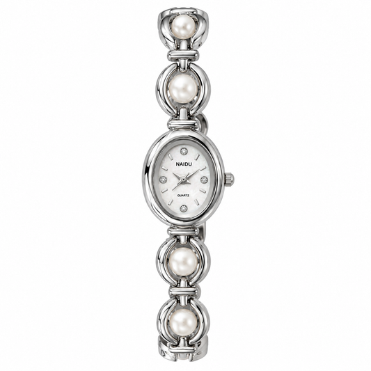 Reloj con perlas