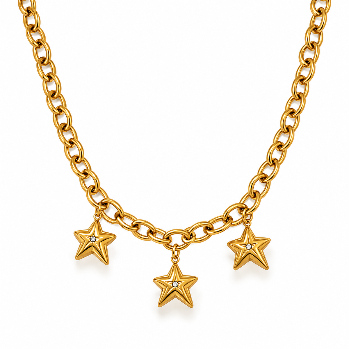 Collar 3 estrellas
