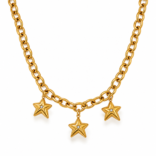 Collar 3 estrellas