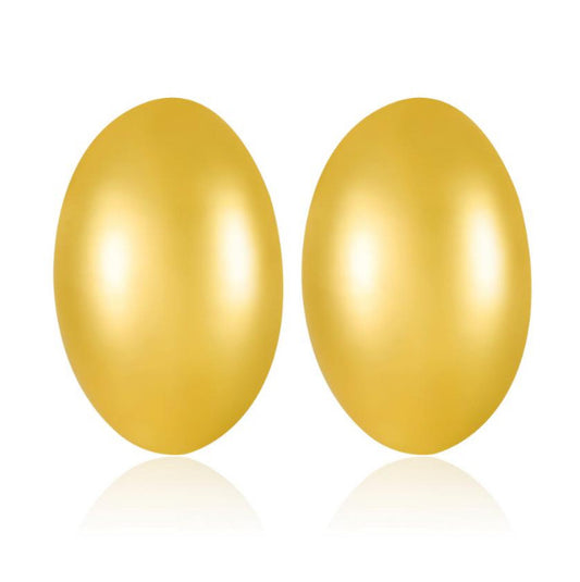 Aretes ovalados