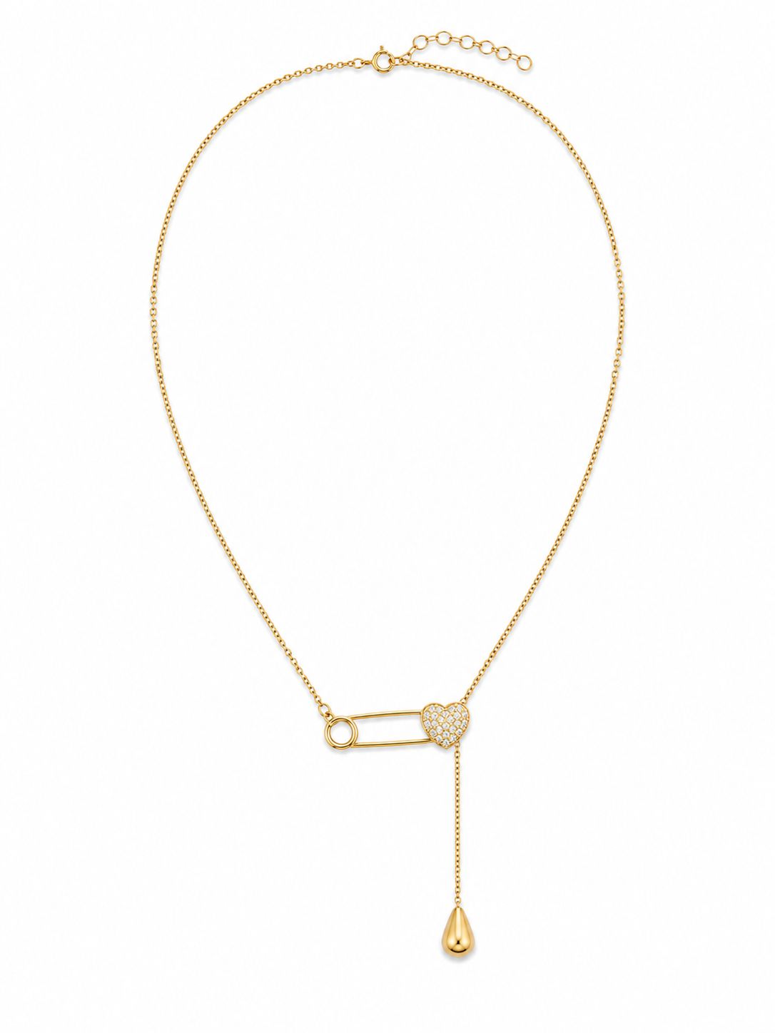 Collar seguro y corazón