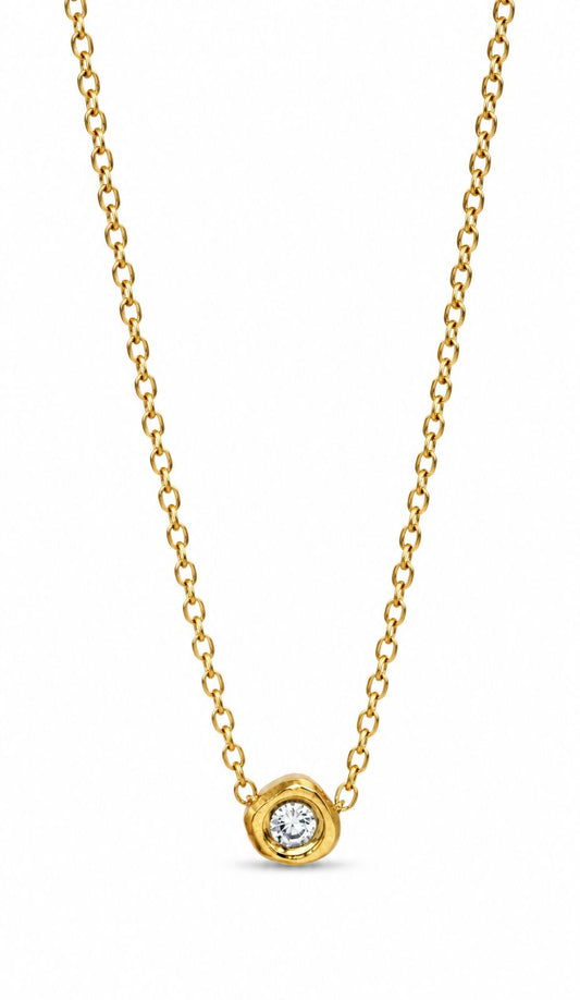 Collar brillo golden